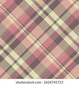 Nahtloses Tartanmuster. Textiles Design für Mode, Interieur oder Hintergründe. Neutrale Farbpalette, strukturierter Look. Schafft ein gemütliches und klassisches Gefühl.