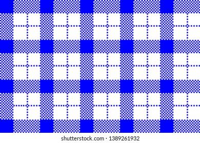 Seamless tartan pattern. Texture for - plaid, tablecloths, clothes, shirts, dresses, paper, bedding, blankets, quilts and other textile products. Vector illustration EPS 10