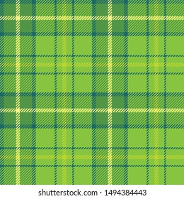 Seamless tartan pattern vector illustration