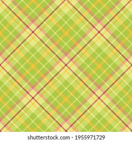 Seamless tartan pattern vector illustration