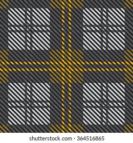 seamless tartan pattern-vector illustration. Scottish plaid fabric with stripes. Classical Scottish checkered plaid