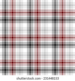 Seamless Tartan Plaid