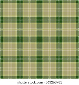 Seamless Tartan Plaid Cloth Pattern Design