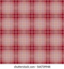 Seamless Tartan Plaid Cloth Pattern Design