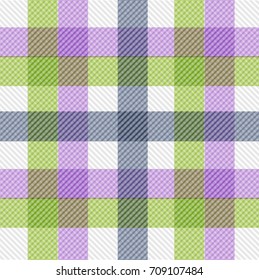 Seamless tartan plaid pattern