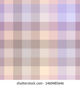 Seamless tartan plaid pattern. Allover fabric texture print.