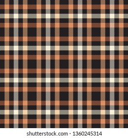 Seamless tartan, plaid pattern. Background for textile, fabric, wrapping design. Vector illustration. 