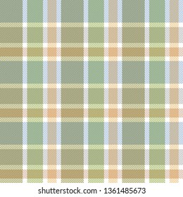 Seamless tartan, plaid pattern. Background for textile, fabric, wrapping design. Vector illustration.