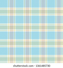 Seamless tartan, plaid pattern. Background for textile, fabric, wrapping design. Vector illustration.
