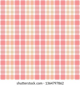 Seamless tartan, plaid pattern. Background for textile, fabric, wrapping design. Vector illustration. 
