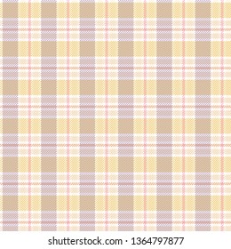 Seamless tartan, plaid pattern. Background for textile, fabric, wrapping design. Vector illustration. 