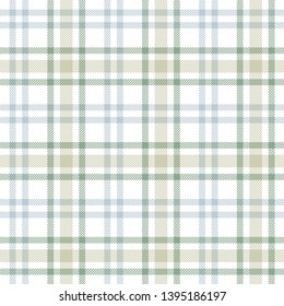 Seamless tartan, plaid pattern. Background for textile, fabric, wrapping design. Vector illustration. 