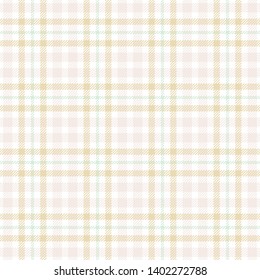 Seamless tartan, plaid pattern. Background for textile, fabric, wrapping design. Vector illustration. 