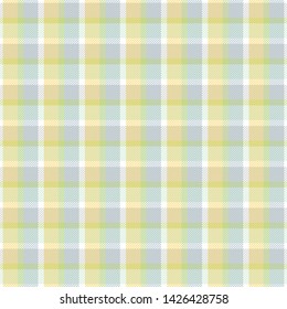 Seamless tartan, plaid pattern. Background for textile, fabric, wrapping design. Vector illustration. 