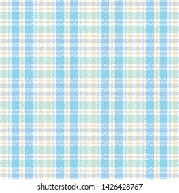 Seamless tartan, plaid pattern. Background for textile, fabric, wrapping design. Vector illustration. 