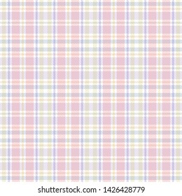 Seamless tartan, plaid pattern. Background for textile, fabric, wrapping design. Vector illustration. 