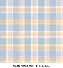 Nahtlose Tartan, Planetenmuster. Hintergrund für Textilien, Stoff, Verpackungsdesign. Vektorillustration.