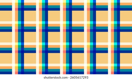 Seamless tartan plaid pattern background. Vector illustration.