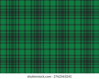Seamless tartan plaid pattern background. Classic green checkered plaid pattern for shirts, skirts, scarves