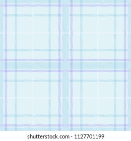 Seamless tartan plaid pattern in blue tone.