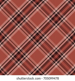 Seamless tartan plaid pattern.  Checkered red texture for clothing fabric prints and home textile