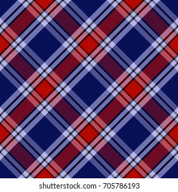 Seamless tartan plaid pattern.  Checkered texture for clothing fabric prints, web design,  home textile