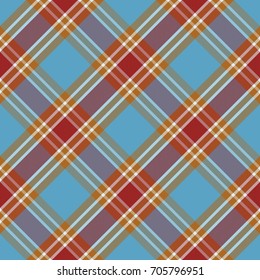 Seamless tartan plaid pattern.  Checkered texture for clothing fabric prints, web design,  home textile