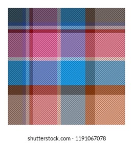 Seamless tartan plaid pattern. fabric pattern. Checkered texture for clothing fabric prints, web design, home textile