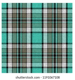 Seamless tartan plaid pattern. fabric pattern. Checkered texture for clothing fabric prints, web design, home textile