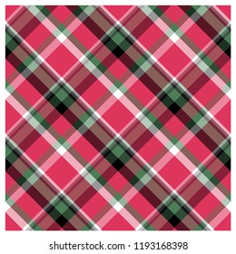 Seamless tartan plaid pattern. fabric pattern. Checkered texture for clothing fabric prints, web design, home textile