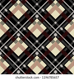 Seamless tartan plaid pattern. fabric pattern. Checkered texture for clothing fabric prints, web design, home textile