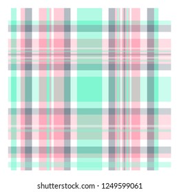 Seamless tartan plaid pattern. fabric pattern. Checkered texture for clothing fabric prints, web design, home textile