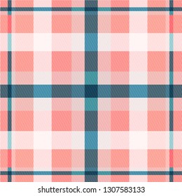 Seamless tartan plaid pattern. fabric pattern. Checkered texture for clothing fabric prints, web design, home textile - Vector AI
