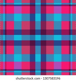 Seamless tartan plaid pattern. fabric pattern. Checkered texture for clothing fabric prints, web design, home textile - Vector AI

