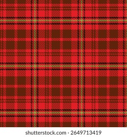 Padrão de tecido de tartan sem costura. Textura xadrez para estampas de tecido de vestuário, web design, padrão de natal têxtil doméstico