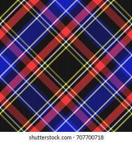 Seamless tartan plaid pattern. fabric pattern.   Checkered texture for clothing fabric prints, web design,  home textile