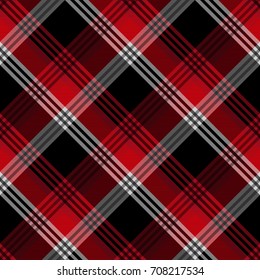 Seamless tartan plaid pattern. fabric pattern.   Checkered texture for clothing fabric prints, web design,  home textile