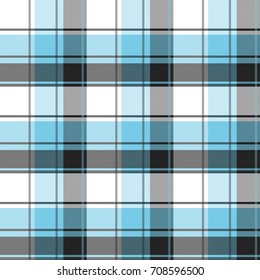 Seamless tartan plaid pattern. fabric pattern.   Checkered texture for clothing fabric prints, web design,  home textile