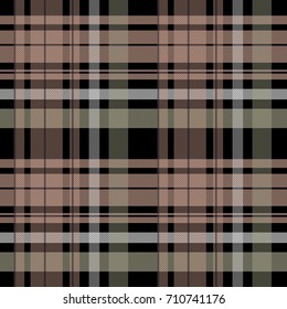 Seamless tartan plaid pattern. fabric pattern.   Checkered texture for clothing fabric prints, web design,  home textile