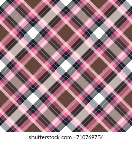 Seamless tartan plaid pattern. fabric pattern.   Checkered texture for clothing fabric prints, web design,  home textile