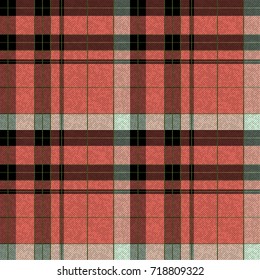 Seamless tartan plaid pattern. fabric pattern. Checkered texture for clothing fabric prints, web design, home textile
