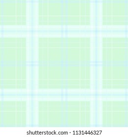 Seamless tartan plaid pattern in green tone.