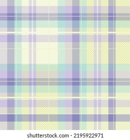 Nahtlose Tartan Plaid Muster in Mint Green und Purple Color.