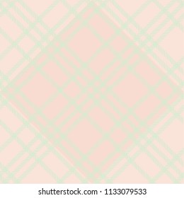 Seamless tartan plaid pattern in peach tone.