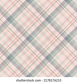 Seamless tartan plaid pattern in Pink and Green.