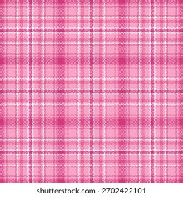 Seamless tartan plaid pattern professional tartan textile. Stripe plaid pattern fabric background in pink. match wrapping paper, package, banner