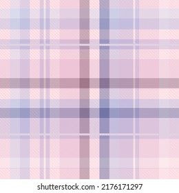 Seamless tartan plaid pattern in Purple and Pink.