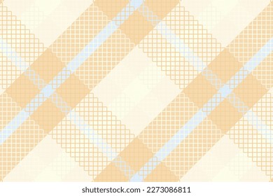 Seamless tartan plaid pattern with texture and pastel color. Vector illustration.
