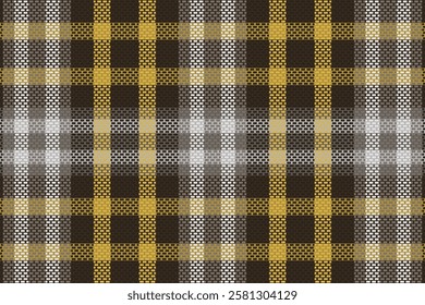 Seamless tartan plaid pattern with texture and pastel color. Vector illustration.