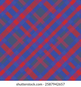 Seamless tartan plaid pattern with texture and retro color. Vector illustration.